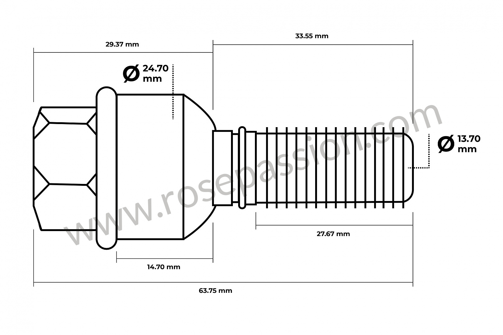 P Wheel Bolt 64 Mm Option 5 Mm Track Widener Option Code Ixrp Option 5 Mm Spacers Front Rear Option Code Ixrp Option 5 Mm Spacers Front Rear Option Code Ixrp