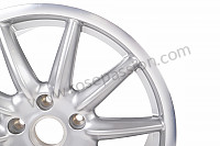 P114478 - Disc wheel for Porsche Boxster / 987 • 2008 • Boxster 2.7 • Cabrio • Manual gearbox, 6 speed