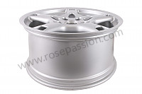 P96111 - Rueda de disco para Porsche Boxster / 987 • 2007 • Boxster s 3.4 • Cabrio • Caja manual de 6 velocidades