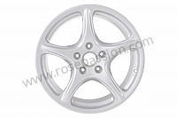 P96036 - Disc wheel for Porsche Boxster / 987 • 2006 • Boxster 2.7 • Cabrio • Manual gearbox, 5 speed