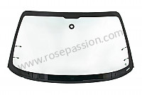 P132642 - Windscreen for Porsche 997-1 / 911 Carrera • 2008 • 997 c4 • Cabrio • Automatic gearbox