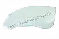 P155052 - Door window glass for Porsche 997-1 / 911 Carrera • 2008 • 997 c4 • Coupe • Automatic gearbox
