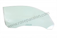 P155054 - Door window glass for Porsche 997-1 / 911 Carrera • 2008 • 997 c2s • Coupe • Automatic gearbox