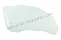 P155054 - Door window glass for Porsche 997-1 / 911 Carrera • 2008 • 997 c4 • Coupe • Automatic gearbox