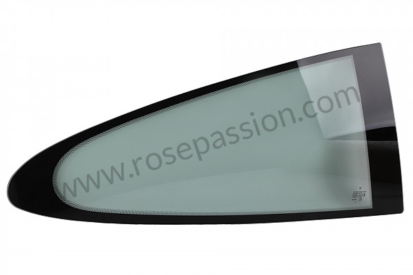 P140899 - Glas achteraan voor Porsche 997-2 / 911 Carrera • 2011 • 997 c4 • Coupe • Manuele bak 6 versnellingen