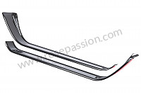 P160932 - Drempelstrip voor Porsche 997 GT3 / GT3-2 • 2010 • 997 gt3 rs 3.8 • Coupe • Manuele bak 6 versnellingen