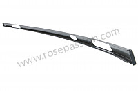 P100718 - Listel du bord de toit pour Porsche 997-2 / 911 Carrera • 2010 • 997 c4s • Targa • Boite manuelle 6 vitesses