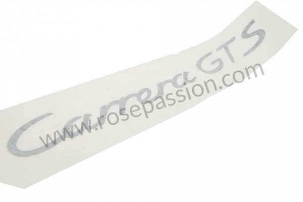 P167894 - Decoratieve folie voor Porsche 997-2 / 911 Carrera • 2012 • 997 c2 • Coupe • Bak pdk