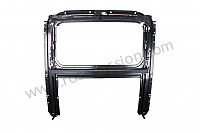 P115008 - Cadre pour ouverture de toit ouvrant coulissant pour Porsche 