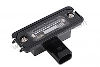 P168016 - License plate light for Porsche Cayenne / 955 / 9PA • 2005 • Cayenne turbo • Automatic gearbox