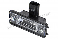 P168016 - License plate light for Porsche Cayenne / 955 / 9PA • 2005 • Cayenne v6 • Manual gearbox, 6 speed