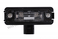 P168016 - License plate light for Porsche 997-1 / 911 Carrera • 2008 • 997 c4s • Coupe • Automatic gearbox