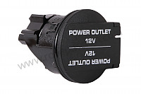 P93899 - 12v socket cover for Porsche Cayman / 987C2 • 2012 • Cayman 2.9 • Pdk gearbox
