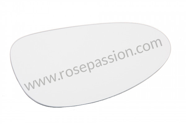 P133122 - Glas spiegel met klemmen voor Porsche Boxster / 987-2 • 2011 • Boxster s 3.4 • Cabrio • Bak pdk
