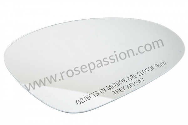 P136989 - Mirror glass for Porsche Cayman / 987C2 • 2011 • Cayman s 3.4 • Manual gearbox, 6 speed