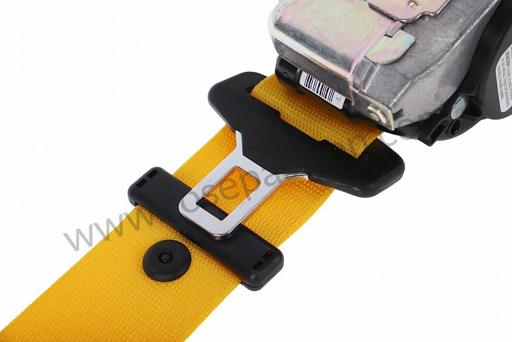 P141564 99780303306V02 Ceinture de s curit jaune vitesse