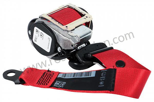 P141543 - Seat belt for Porsche 997-2 / 911 Carrera • 2010 • 997 c4 • Targa • Pdk gearbox