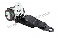 P118909 - Cinturon de seguridad para Porsche 997-2 / 911 Carrera • 2011 • 997 c4s • Targa • Caja pdk