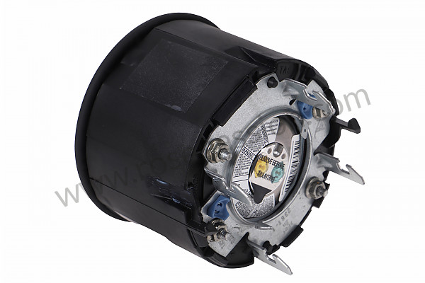 P144771 - Dispositif airbag cuir noir pour Porsche 