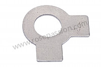P67805 - Tab washer for Porsche 356a • 1958 • 1500 carrera gt (692 / 0) • Speedster a t2 • Manual gearbox, 4 speed