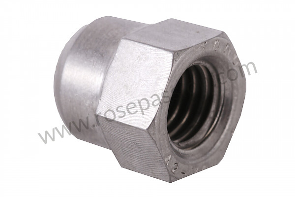 P161409 - Cap nut for Porsche 356a • 1956 • 1300 s (589 / 2) • Coupe a t1 • Manual gearbox, 4 speed