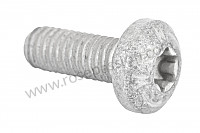 P128265 - Round head screw for Porsche Cayman / 987C2 • 2012 • Cayman r • Manual gearbox, 6 speed