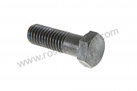 P257065 - Fastening screw for Porsche 356B T5 • 1961 • 1600 super 90 (616 / 7 t5) • Coupe b t5 • Manual gearbox, 4 speed