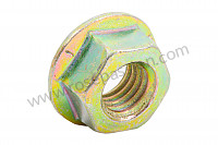 P68256 - Hexagon nut for Porsche 924 • 1981 • 924 2.0 • Coupe • Manual gearbox, 5 speed