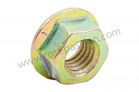 P68256 - Hexagon nut for Porsche 924 • 1987 • 924s 2.5 • Coupe • Manual gearbox, 5 speed