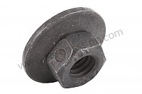 P118967 - Hexagon nut for Porsche 996 Turbo / 996T / 911 Turbo / GT2 • 2003 • 996 turbo • Coupe • Manual gearbox, 6 speed