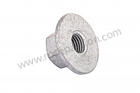P155587 - Hexagon nut for Porsche 996 Turbo / 996T / 911 Turbo / GT2 • 2003 • 996 turbo gt2 • Coupe • Manual gearbox, 6 speed