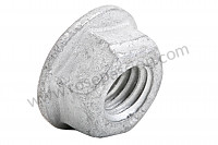 P128282 - Hexagon nut for Porsche 997-1 / 911 Carrera • 2007 • 997 c2 • Coupe • Manual gearbox, 6 speed