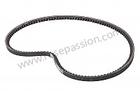 P68779 - Narrow v-belt for Porsche 356C • 1964 • 2000 carrera gs (587 / 1) • Coupe c • Manual gearbox, 4 speed