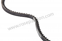 P68779 - Narrow v-belt for Porsche 912 • 1968 • 912 1.6 • Coupe • Manual gearbox, 5 speed