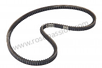 P68790 - Narrow v-belt for Porsche 928 • 1982 • 928 4.5 • Coupe • Manual gearbox, 5 speed