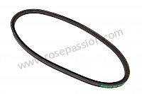 P222405 - Narrow v-belt for Porsche 911 Turbo / 911T / GT2 / 965 • 1987 • 3.3 turbo • Coupe • Manual gearbox, 4 speed
