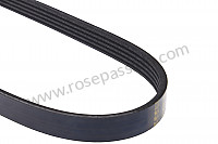 P68802 - Poly-rib belt for Porsche 924 • 1988 • 924s 2.5 • Coupe • Manual gearbox, 5 speed