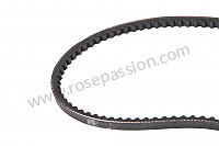 P68805 - Narrow v-belt for Porsche 968 • 1992 • 968 • Coupe • Automatic gearbox