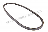 P222419 - Narrow v-belt for Porsche 928 • 1988 • 928 s4 • Coupe • Manual gearbox, 5 speed