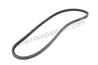 P68815 - Narrow v-belt for Porsche 928 • 1981 • 928 4.7s • Coupe • Manual gearbox, 5 speed