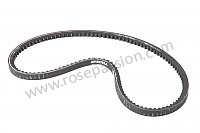 P68821 - Narrow v-belt for Porsche 993 Turbo • 1997 • 993 turbo • Coupe • Manual gearbox, 6 speed