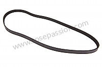 P222423 - Correia poly-rip para Porsche 911 Turbo / 911T / GT2 / 965 • 1991 • 3.3 turbo • Coupe • Caixa manual 5 velocidades