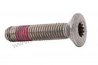 P69009 - Countersunk-head screw for Porsche 912 • 1969 • 912 1.6 • Coupe • Manual gearbox, 4 speed
