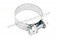 P69552 - Hose clamp for Porsche 911 Turbo / 911T / GT2 / 965 • 1987 • 3.3 turbo • Cabrio • Manual gearbox, 4 speed