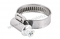P69593 - Hose clamp for Porsche 911 Turbo / 911T / GT2 / 965 • 1993 • 3.6 turbo • Coupe • Manual gearbox, 5 speed