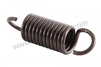 P69782 - Tension spring for Porsche 356a • 1957 • 1600 s (616 / 2 t2) • Coupe a t2 • Manual gearbox, 4 speed