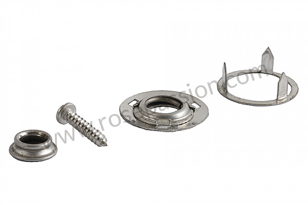 P70005 - Floormat snap fastener set  for Porsche 356a • 1957 • 1600 (616 / 1 t2) • Coupe a t2 • Manual gearbox, 4 speed