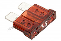 P99144 - Fuse 7.5 a for Porsche 996 Turbo / 996T / 911 Turbo / GT2 • 2004 • 996 turbo • Coupe • Manual gearbox, 6 speed