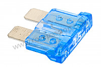 P94932 - Fuse 15a for Porsche 997-2 / 911 Carrera • 2009 • 997 c2s • Coupe • Manual gearbox, 6 speed
