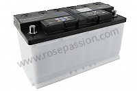 P123709 - Battery for Porsche 997 Turbo / 997T2 / 911 Turbo / GT2 RS • 2012 • 997 turbo • Cabrio • Manual gearbox, 6 speed